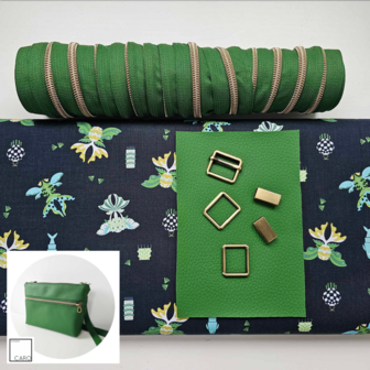 Flora handtas pakket &#039;Forest Green&#039;