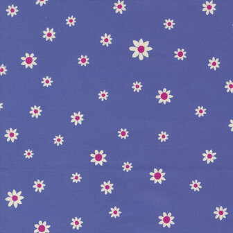 Maeve - Daisy Dot Periwinkle