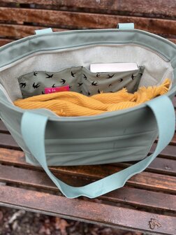 PRE-ORDER XL Mom Bag DIY pakket - ceder groen