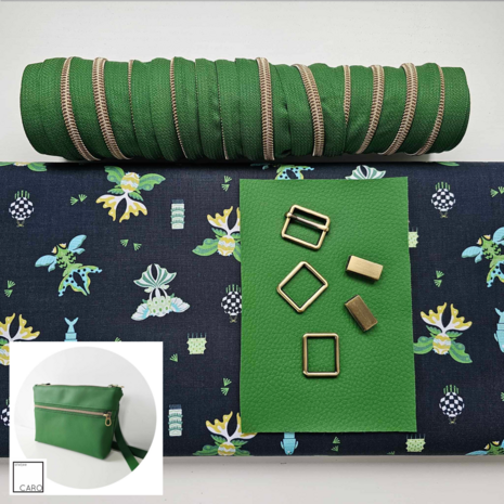 Flora handtas pakket 'Forest Green'