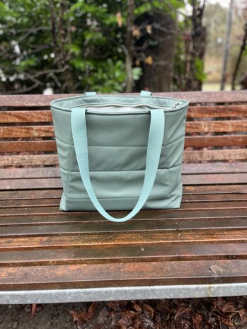 PRE-ORDER XL Mom Bag DIY pakket - ceder groen