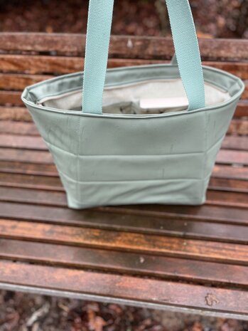 PRE-ORDER XL Mom Bag DIY pakket - ceder groen